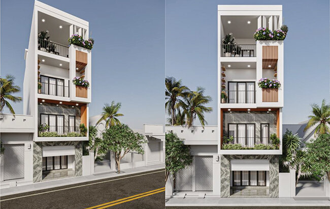 Thiết Kế Nhà Phố Biên Hòa Đồng Nai